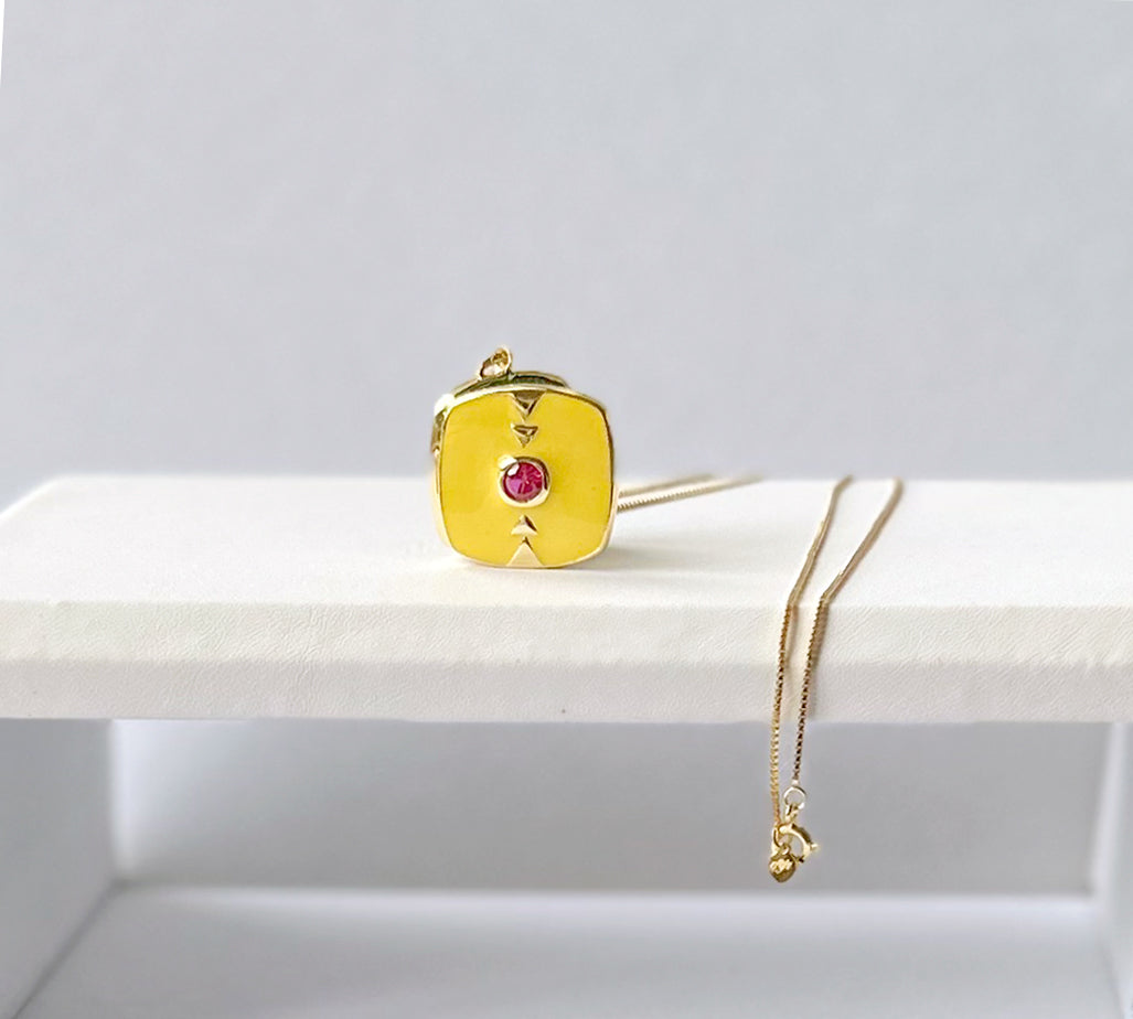 The Izmir Locket Necklace