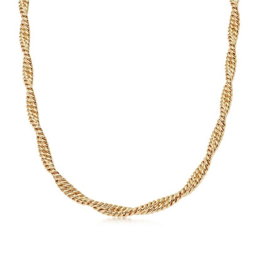 Twisted Rope Chain Necklace